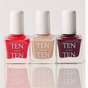 Free People exclusive Tenoverten Trio - Red, Nude, Burgundy
